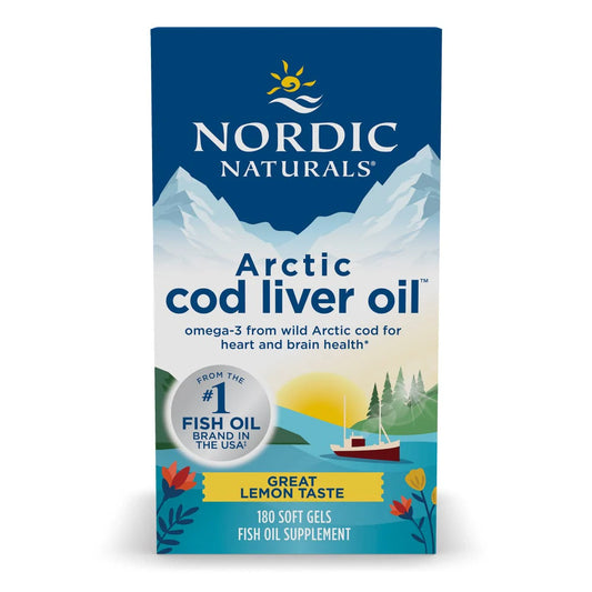 Arctic Cod Liver Oil 240 EPA  360 DHA-180 softgels