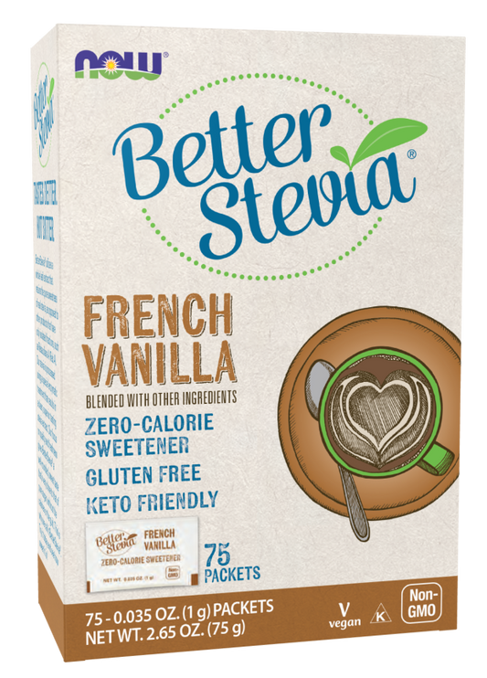 Better Stevia-French Vanilla-75 packets