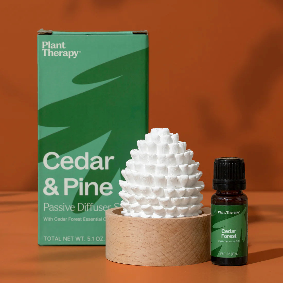 Cedar & Pine Passive Diffuser Set