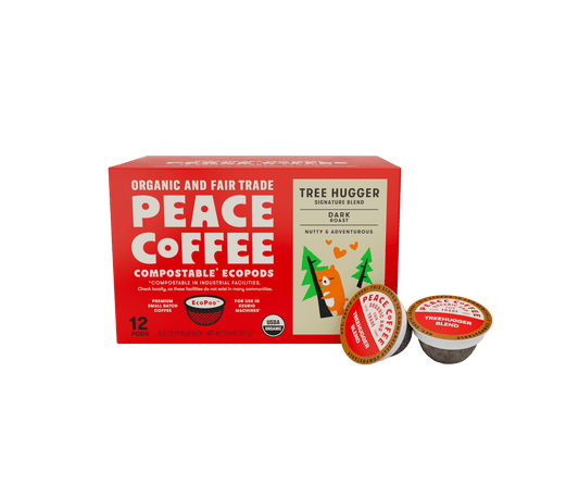Tree Hugger Compostable POD-12ct box