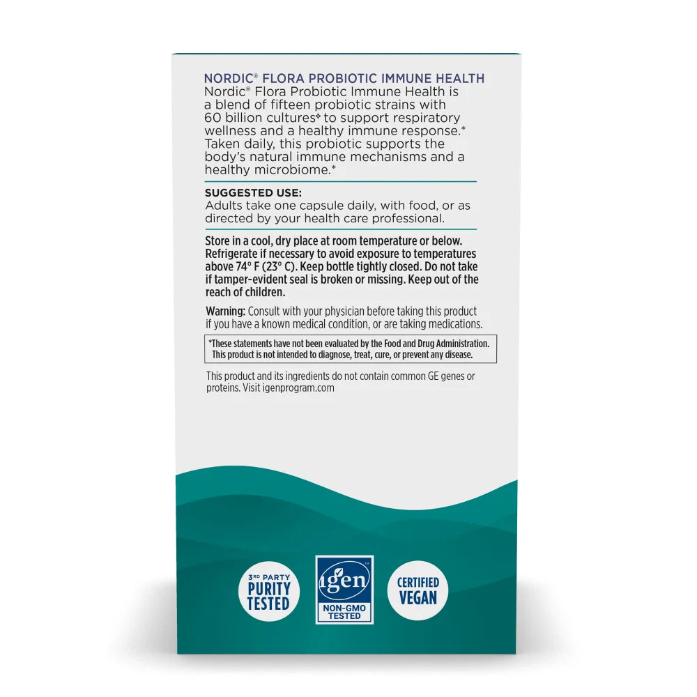 Nordic Flora Probiotic-Immune Health-30 cap