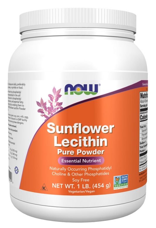 Sunflower Lecithin Pure Powder-1lb.