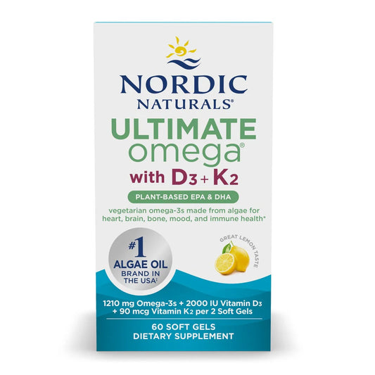 Ultimate Omega with D3 + K2-60 softgels