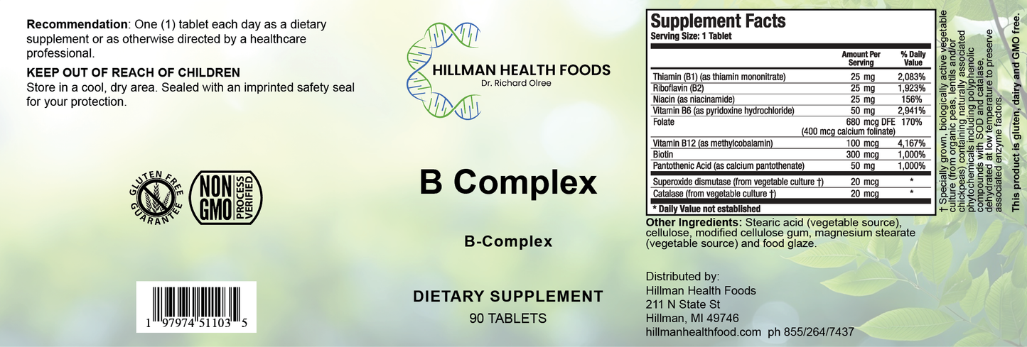 B Complex-90 tablets