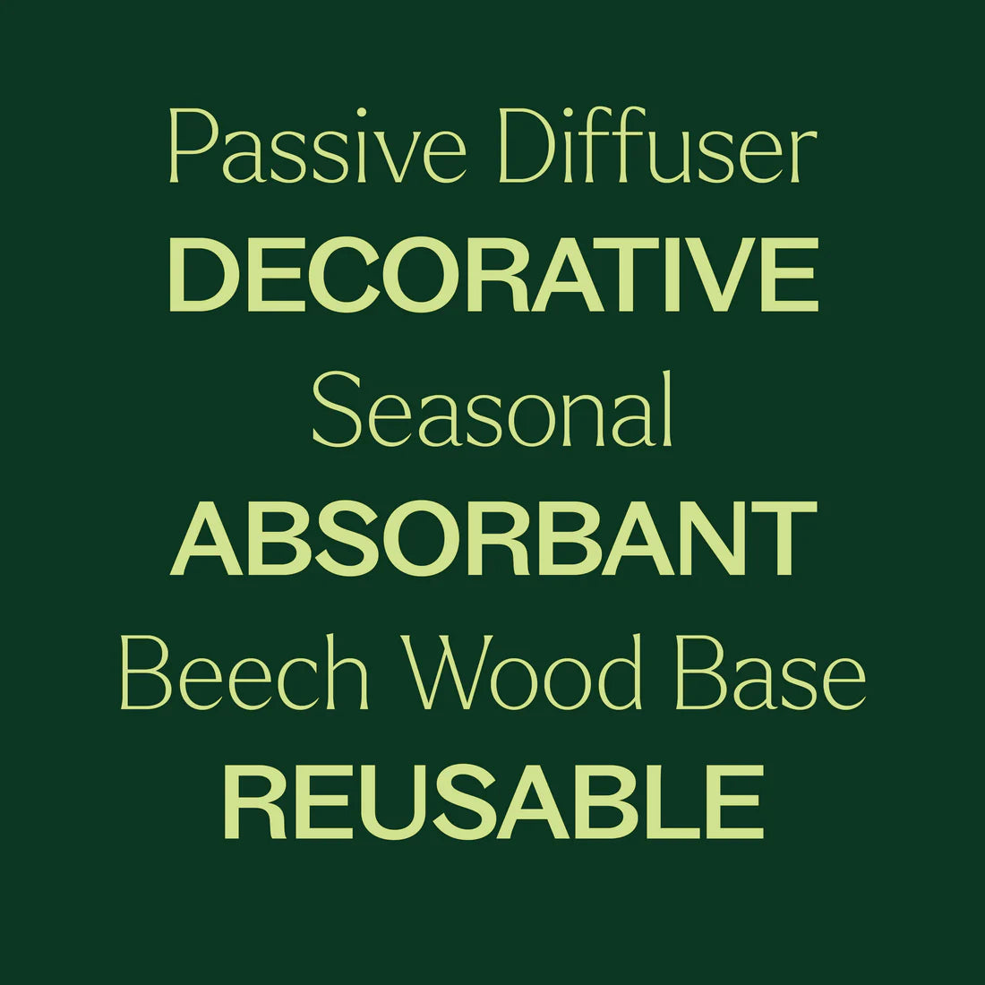 Christmas Tree-Passive Diffuser