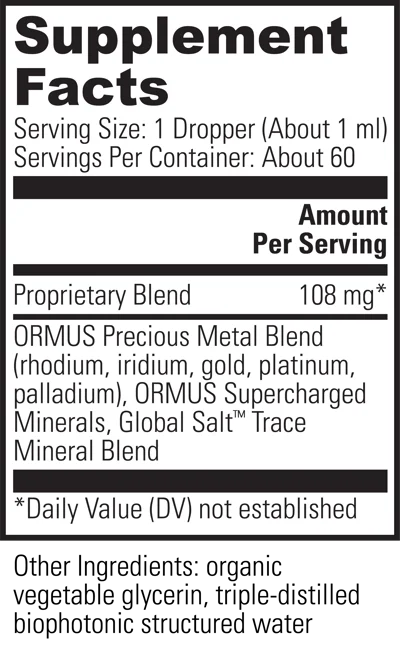 Ormus Earth Minerals