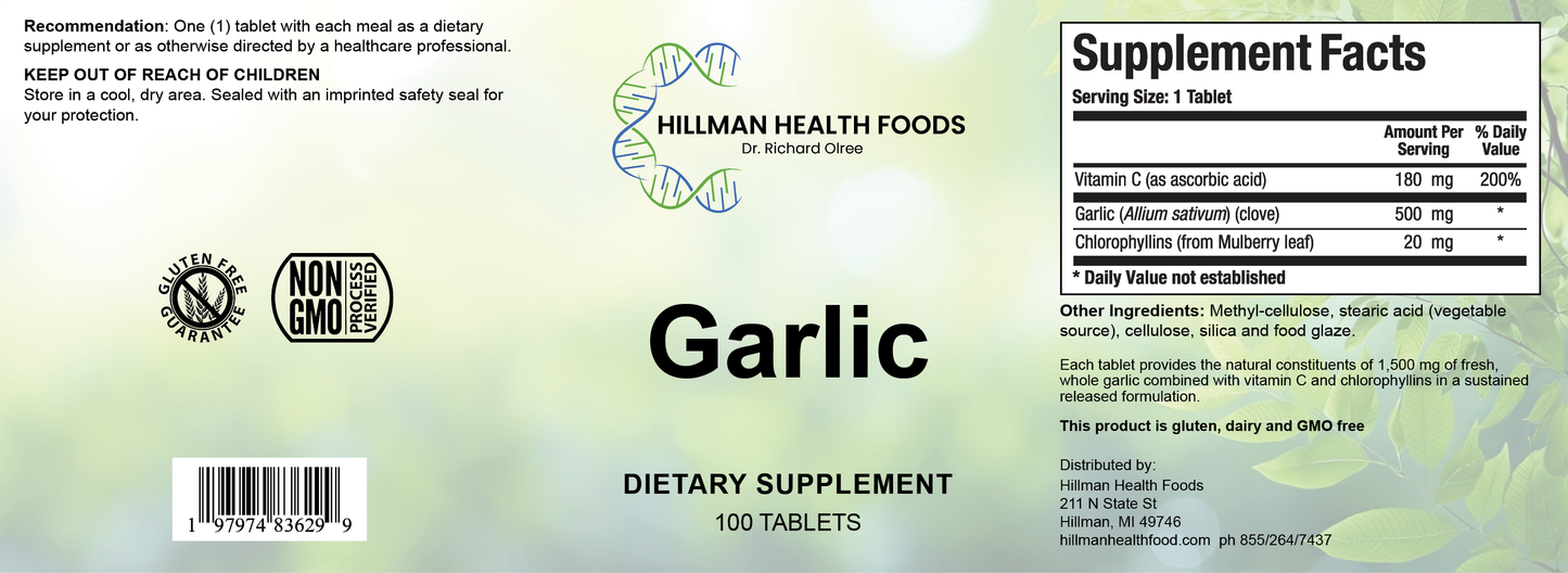 Garlic-100 tablets